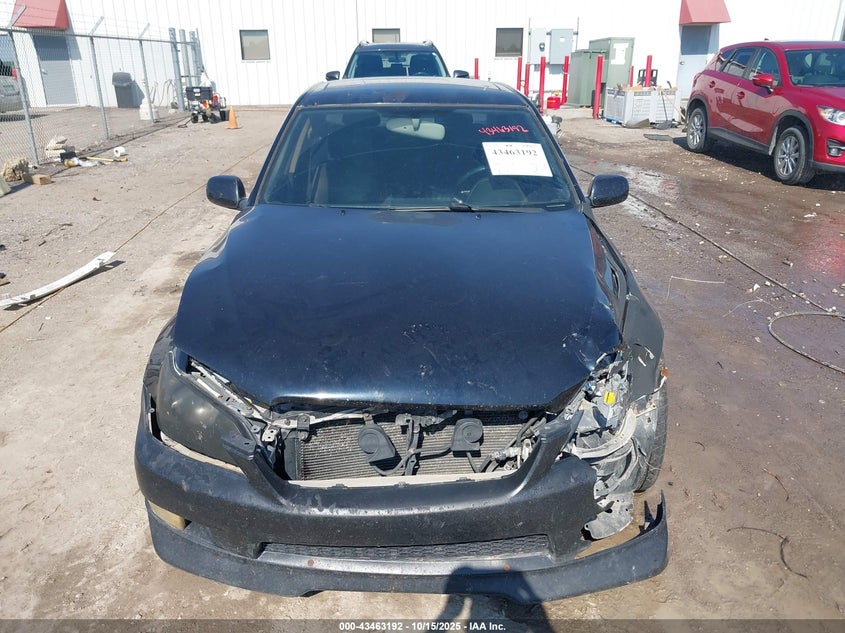 2004 Lexus Is 300 Base W/5-Speed Manual VIN: JTHBD192040089628 Lot: 43463192