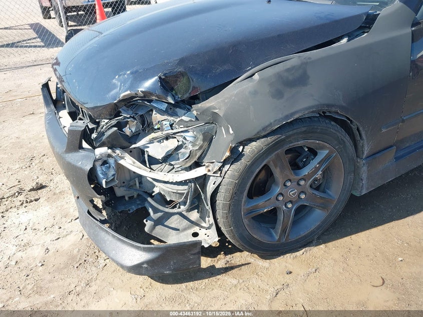 2004 Lexus Is 300 Base W/5-Speed Manual VIN: JTHBD192040089628 Lot: 43463192