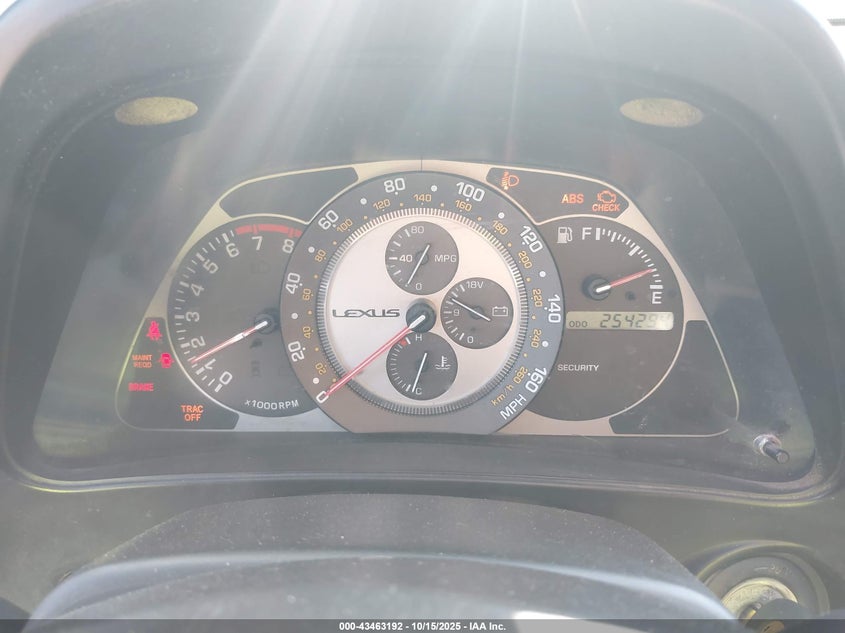 2004 Lexus Is 300 Base W/5-Speed Manual VIN: JTHBD192040089628 Lot: 43463192