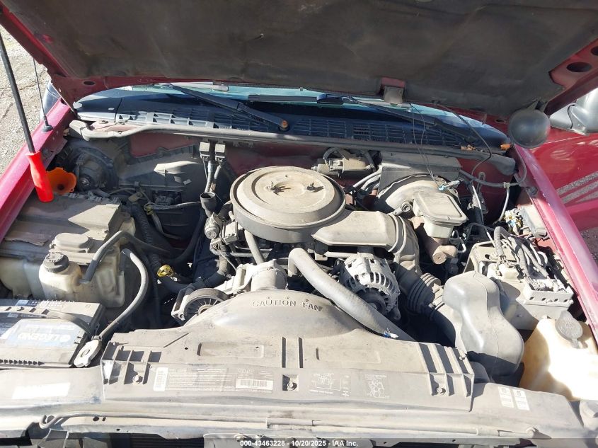 1995 Chevrolet S-10 VIN: 1GCCS19Z5S818628 Lot: 43463228