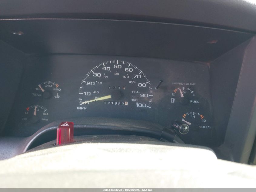 1995 Chevrolet S-10 VIN: 1GCCS19Z5S818628 Lot: 43463228