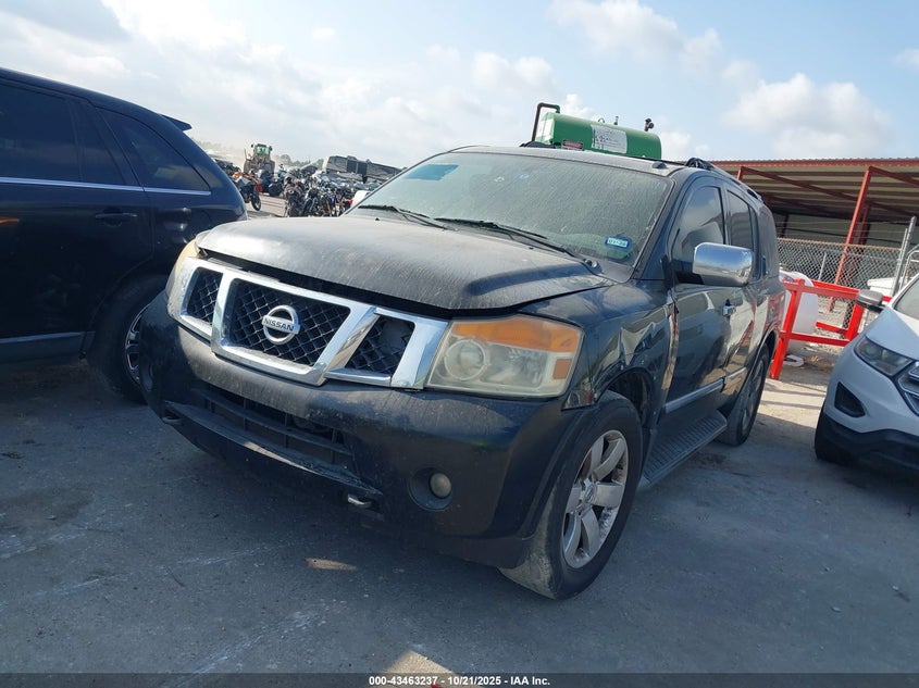 Vin: 5n1ba0nd0cn618679, lot: 43958117, nissan armada sl 20122