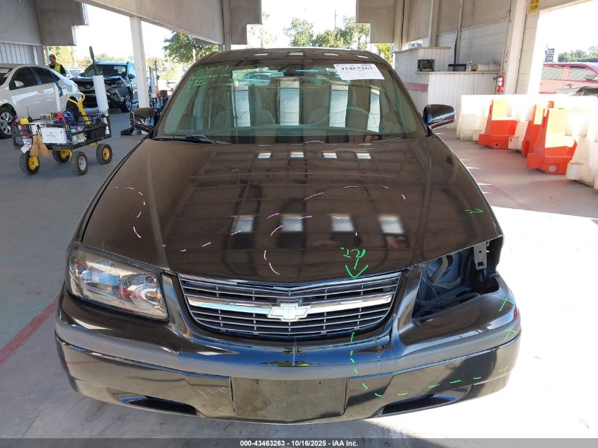 2005 Chevrolet Impala VIN: 2G1WF52E459304873 Lot: 43463263