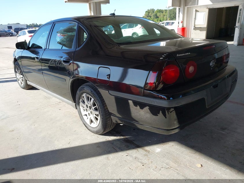 2G1WF52E459304873 2005 CHEVROLET IMPALA photo no. 3