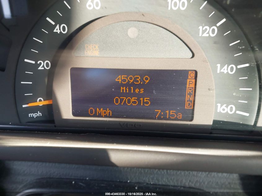 2004 Mercedes-Benz C 230 Kompressor Sport/Sport VIN: WDBRF40J34F552972 Lot: 43463330