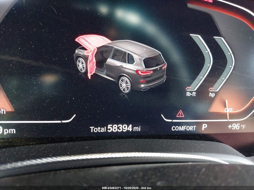 2019 BMW X5 xDrive40I VIN: 5UXCR6C53KLL09491 Lot: 43463371