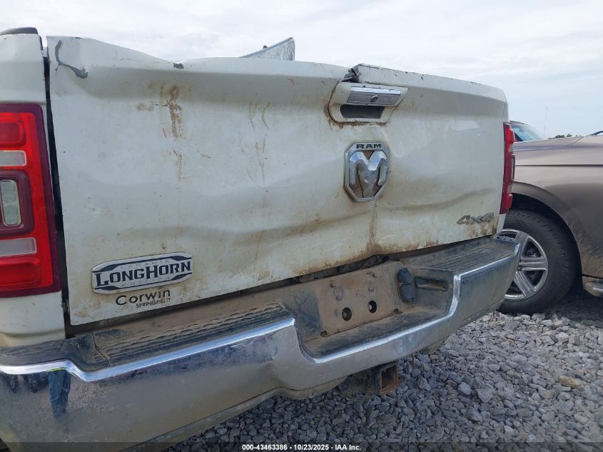 2019 Ram 3500 Longhorn 4X4 8' Box VIN: 3C63RRKL9KG542928 Lot: 43463386