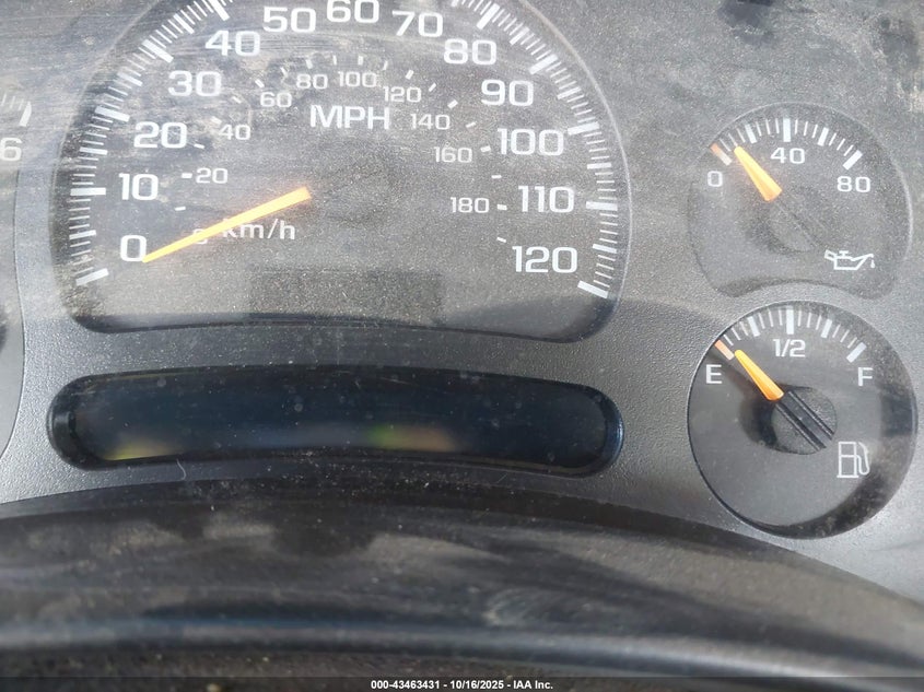 2005 GMC Sierra 1500Hd Sle VIN: 1GTGC13UX5F824411 Lot: 43463431