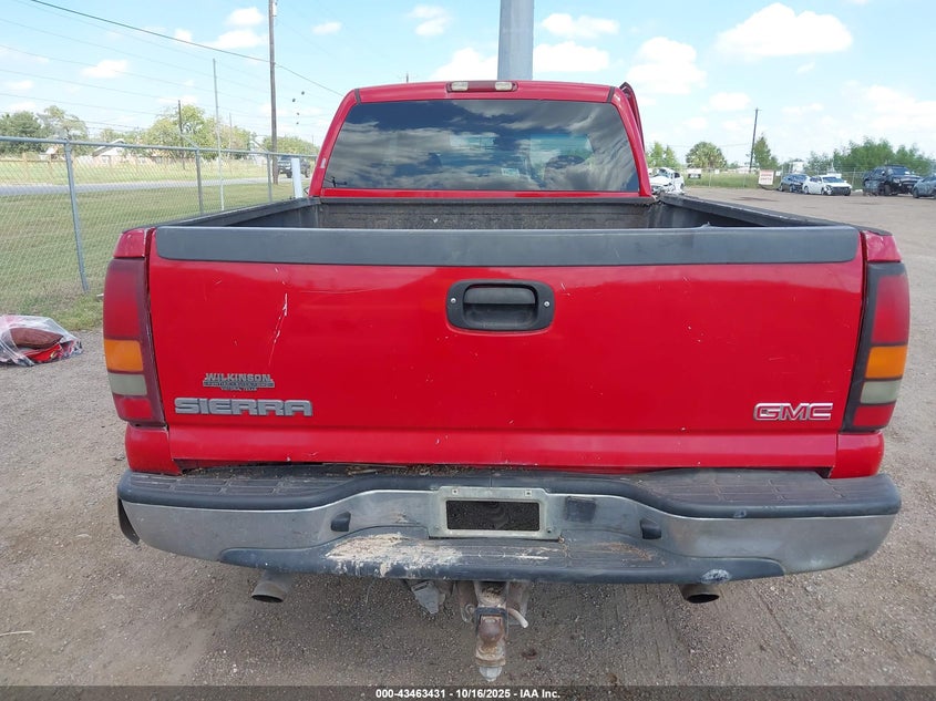 2005 GMC Sierra 1500Hd Sle VIN: 1GTGC13UX5F824411 Lot: 43463431