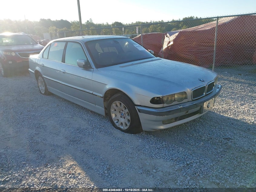 WBAGH83441DP20011 2001 BMW 740Il auction photo 1