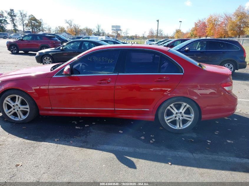 2008 Mercedes-Benz C 300 VIN: WDDGF81XX8F130115 Lot: 43463548