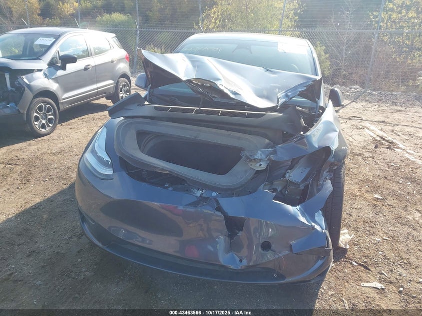 2023 Tesla Model Y Awd/Long Range Dual Motor All-Wheel Drive VIN: 7SAYGAEE1PF584206 Lot: 43463566