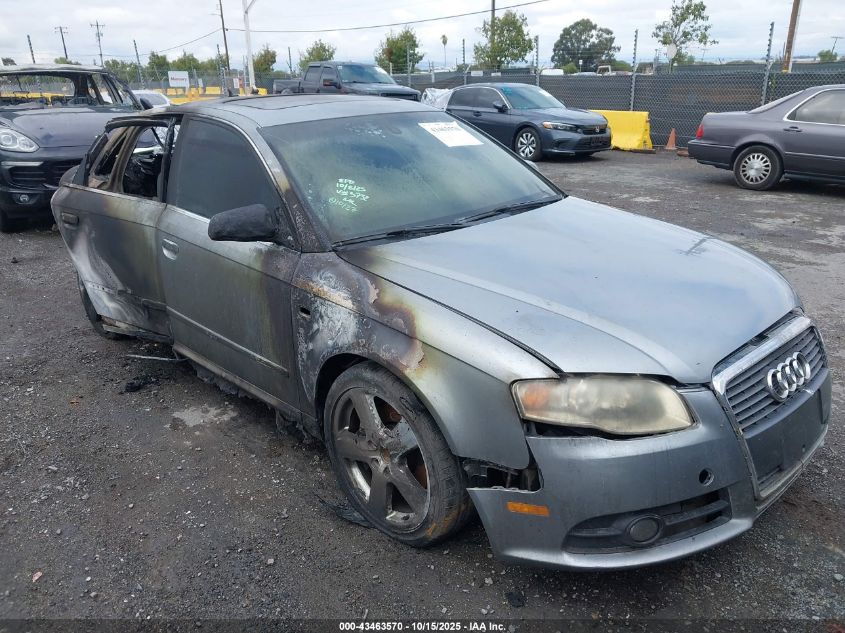 2007 Audi A4 2.0T VIN: WAUBF78EX7A113732 Lot: 43463570