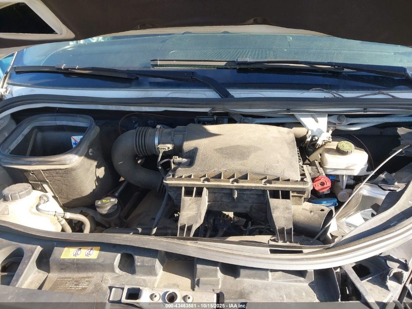 2019 Mercedes-Benz Sprinter 2500 Standard Roof V6 VIN: WD4PF0CD6KT016545 Lot: 43463581