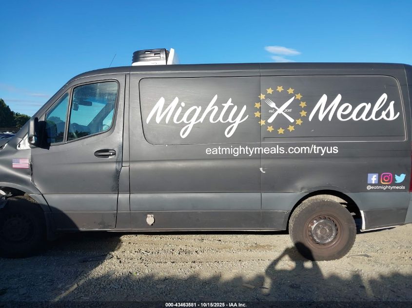 2019 Mercedes-Benz Sprinter 2500 Standard Roof V6 VIN: WD4PF0CD6KT016545 Lot: 43463581