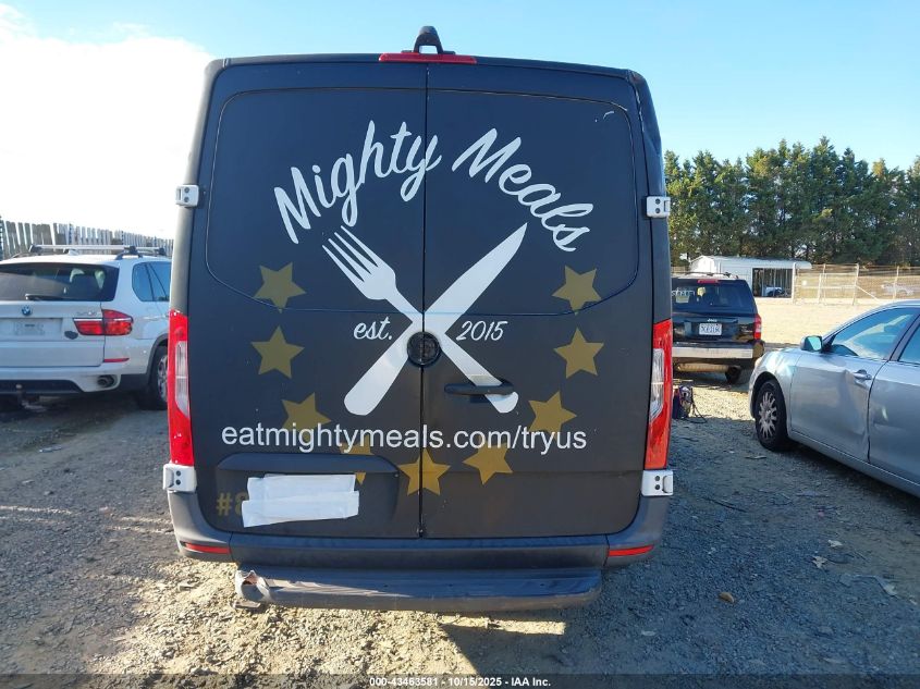 2019 Mercedes-Benz Sprinter 2500 Standard Roof V6 VIN: WD4PF0CD6KT016545 Lot: 43463581