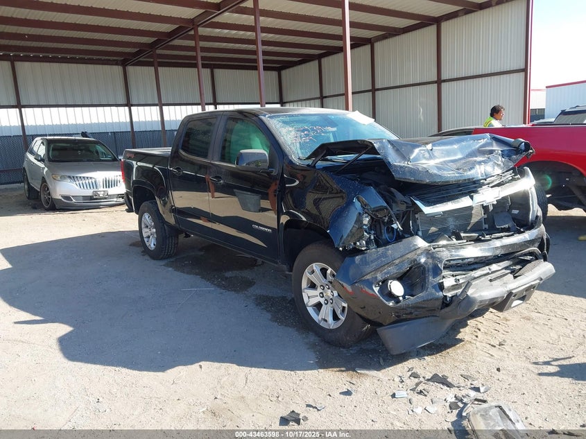2020 CHEVROLET COLORADO 4WD  SHORT BOX LT - 1GCGTCEN7L1157521