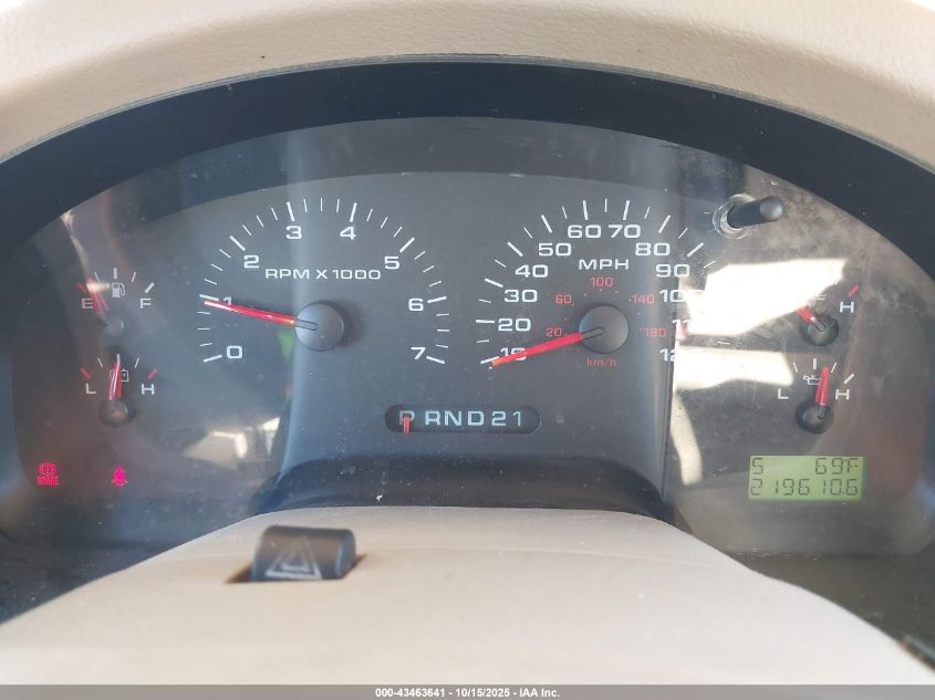 2005 Ford F-150 Lariat/Xl/Xlt VIN: 1FTPX12555FA79677 Lot: 43463641