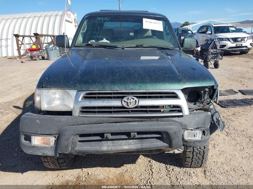 1999 Toyota 4Runner Sr5 V6 VIN: JT3HN86R8X0254739 Lot: 43463677