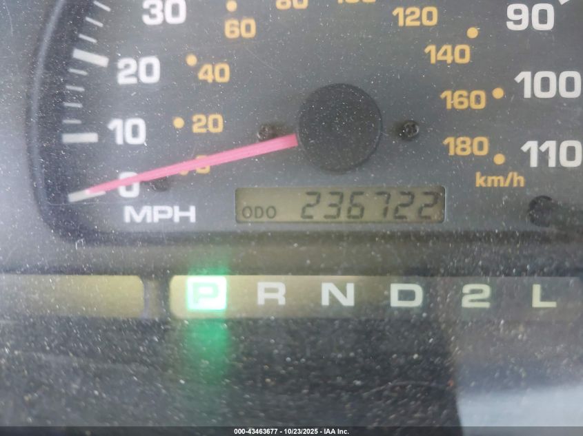 1999 Toyota 4Runner Sr5 V6 VIN: JT3HN86R8X0254739 Lot: 43463677