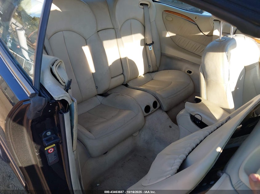 2004 Mercedes-Benz Clk 500 VIN: WDBTK75GX4T011709 Lot: 43463687