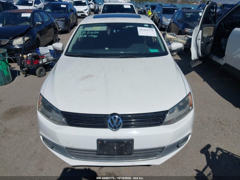2012 Volkswagen Jetta 2.5L Sel VIN: 3VWLP7AJ5CM419551 Lot: 43463773