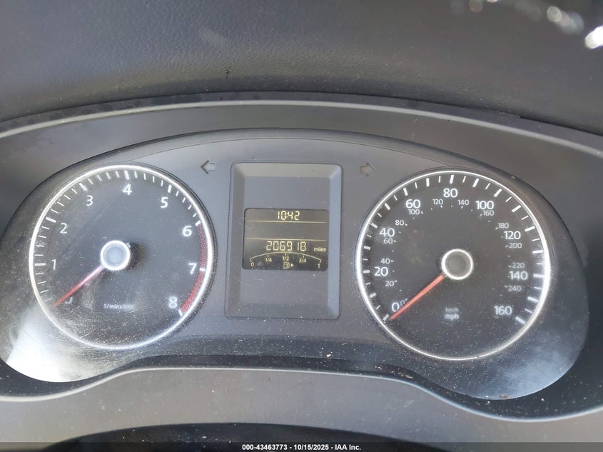 2012 Volkswagen Jetta 2.5L Sel VIN: 3VWLP7AJ5CM419551 Lot: 43463773