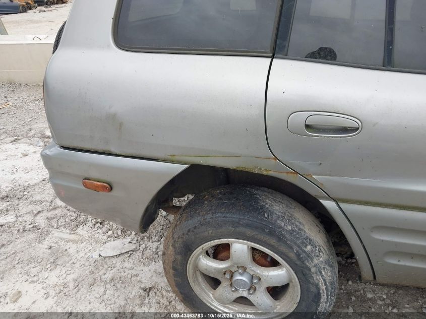 1999 Toyota Rav4 VIN: JT3GP10V6X7054761 Lot: 43463783