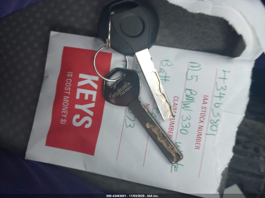 2004 BMW 330Ci VIN: WBABW53474PL41909 Lot: 43463801