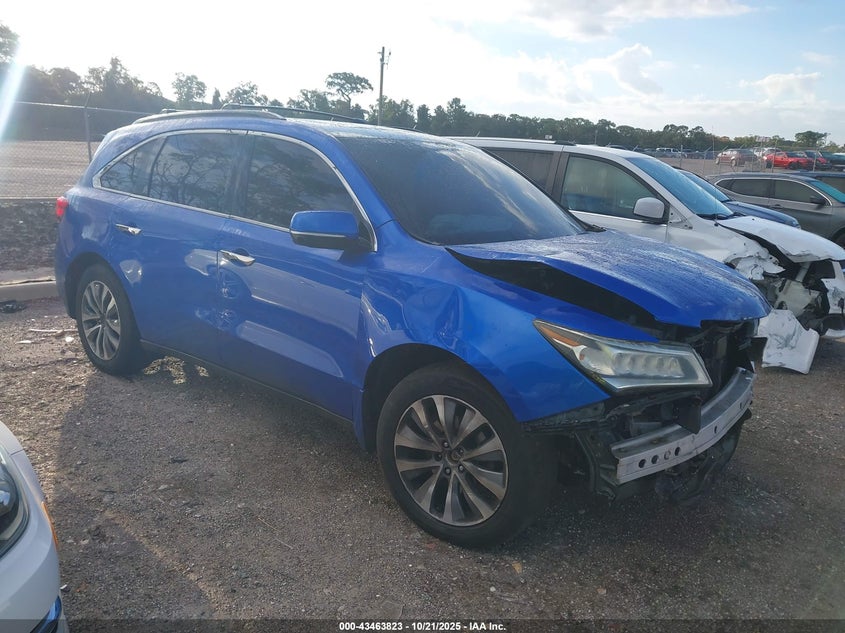 ACURA MDX ADVANCE PKG W/ENTERTAINMENT PKG