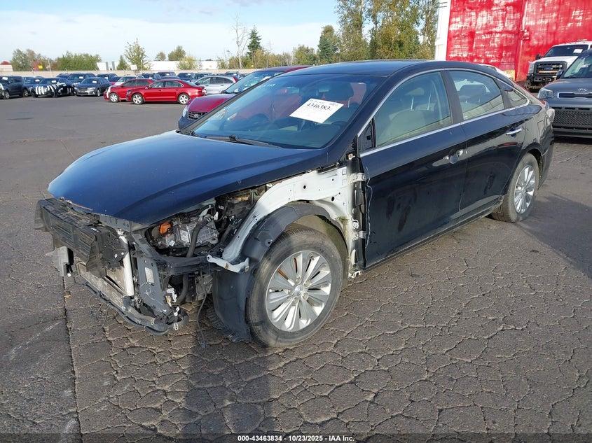 2016 HYUNDAI SONATA HYBRID SE KMHE24L17GA024341