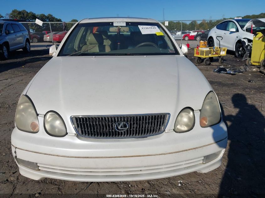 1998 Lexus Gs 400 VIN: JT8BH68XXW0004070 Lot: 43463849