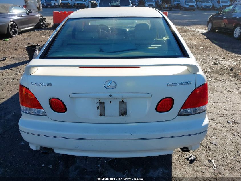 1998 Lexus Gs 400 VIN: JT8BH68XXW0004070 Lot: 43463849
