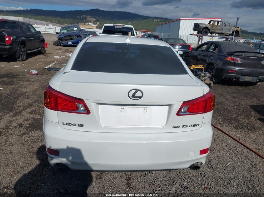 2009 Lexus Is 250 VIN: JTHCK262095030254 Lot: 43463893