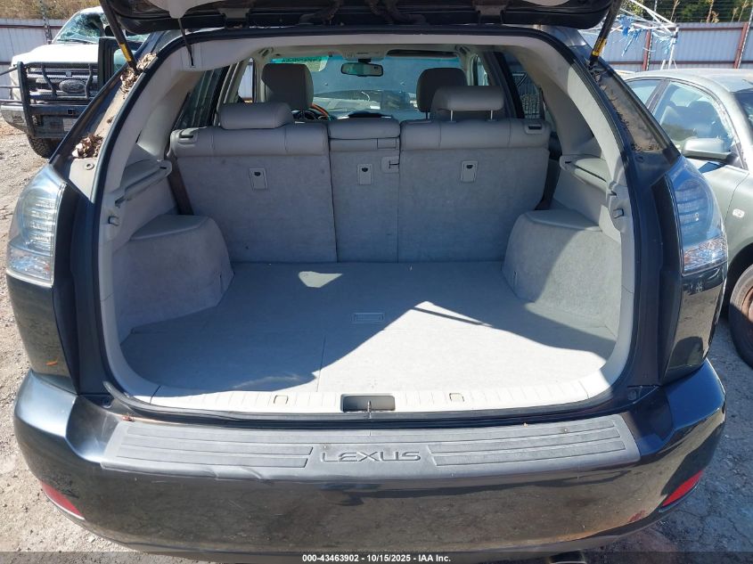 2008 Lexus Rx 400H VIN: JTJGW31U582850820 Lot: 43463902