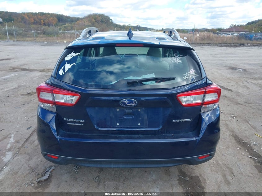 2019 SUBARU IMPREZA 2.0I PREMIUM 4S3GTAC60K3734053