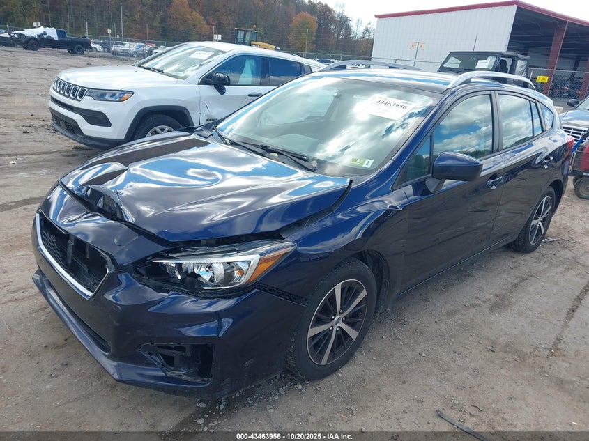 2019 SUBARU IMPREZA 2.0I PREMIUM 4S3GTAC60K3734053