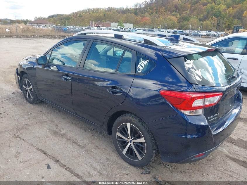 2019 SUBARU IMPREZA 2.0I PREMIUM 4S3GTAC60K3734053