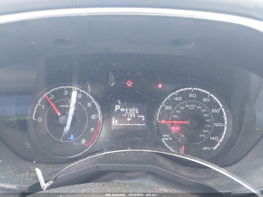 2019 SUBARU IMPREZA 2.0I PREMIUM 4S3GTAC60K3734053