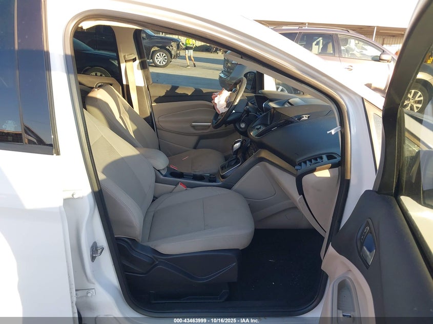 2017 Ford C-max 2.0 Hybrid Se White Lot 111043463999 Vin 1FADP5AU9HL118043