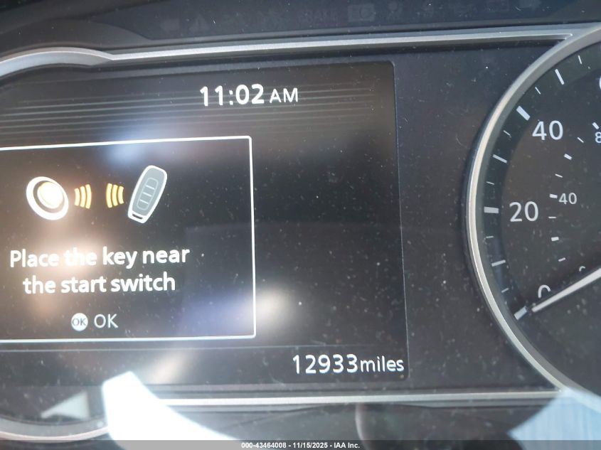 2025 Nissan Versa 1.6 Sr VIN: 3N1CN8FV3SL845062 Lot: 43464008