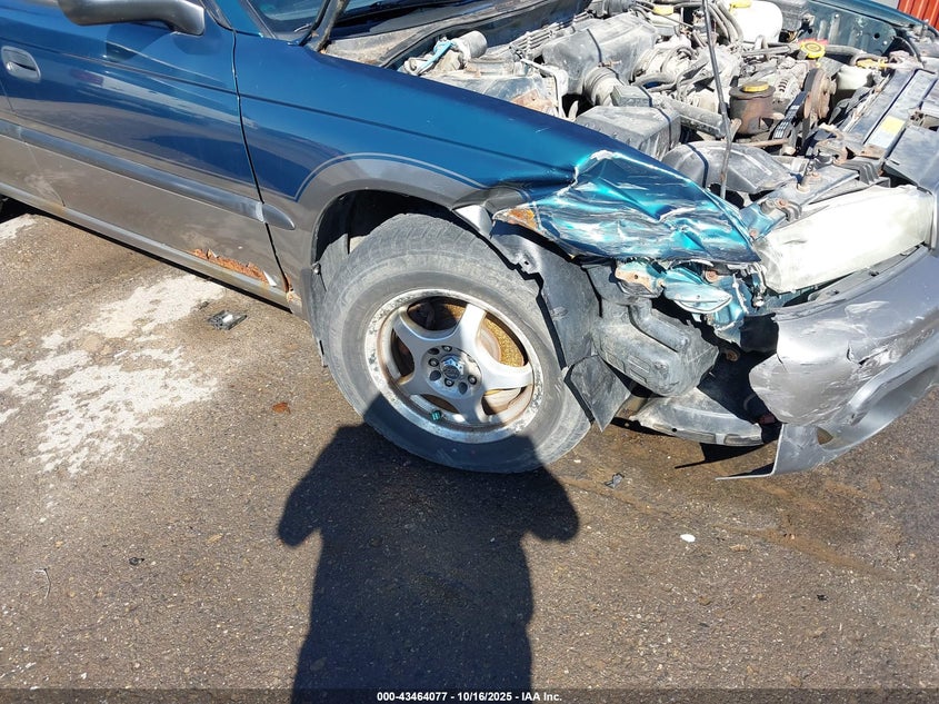 1999 Subaru Legacy 30Th Ann. Outback Ltd./Outback VIN: 4S3BG6858X6627950 Lot: 43464077