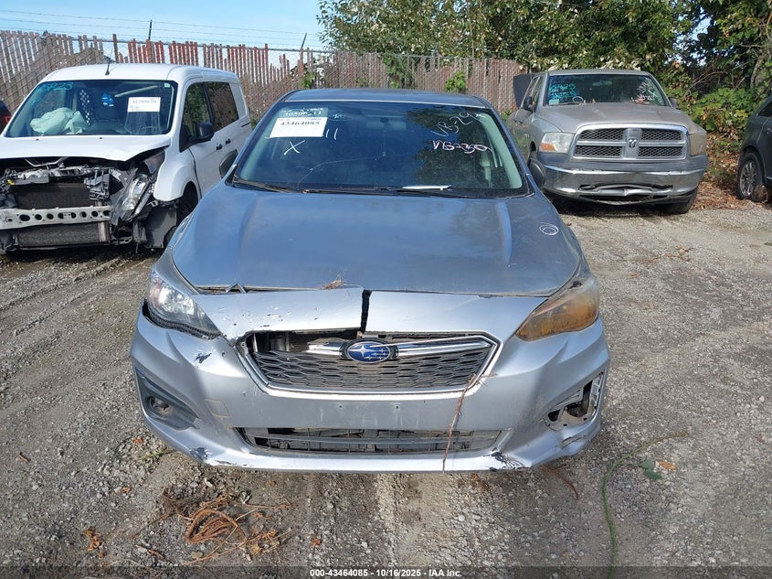 2017 Subaru Impreza 2.0I VIN: 4S3GTAA65H3736120 Lot: 43464085