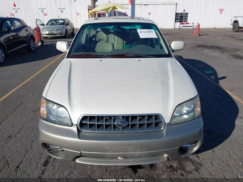 2003 Subaru Outback Limited VIN: 4S3BE686X37200398 Lot: 43464088
