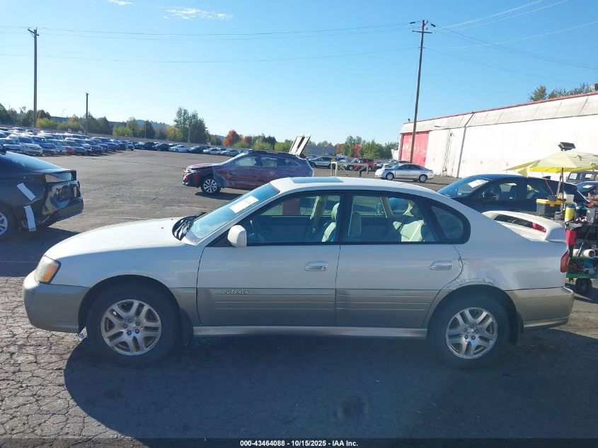 2003 Subaru Outback Limited VIN: 4S3BE686X37200398 Lot: 43464088