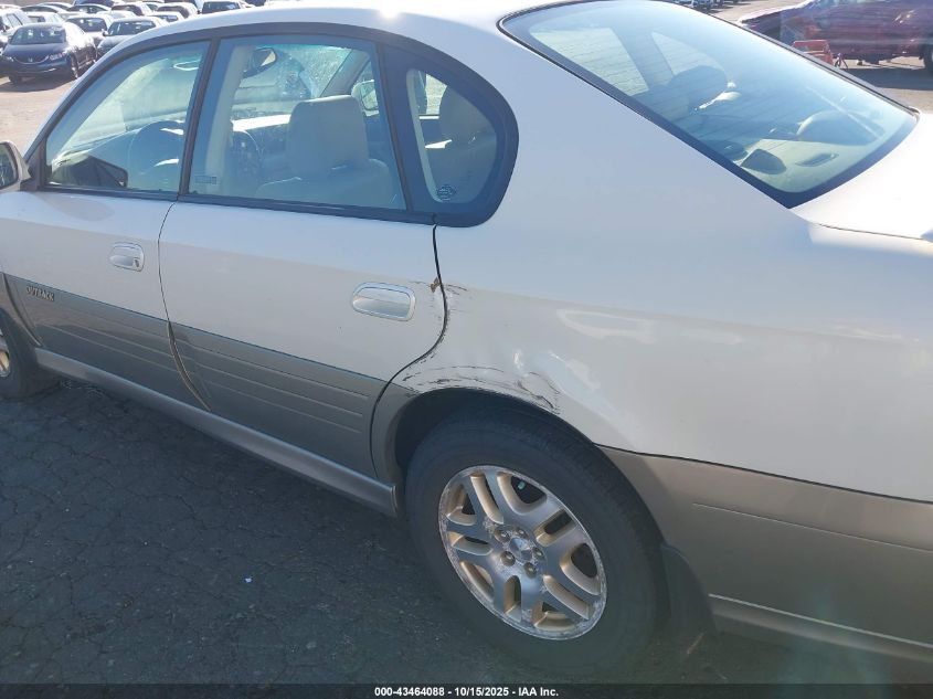 2003 Subaru Outback Limited VIN: 4S3BE686X37200398 Lot: 43464088