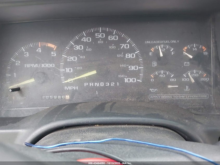 1GCEC19K8SE274849 1995 CHEVROLET GMT-400 photo no. 7