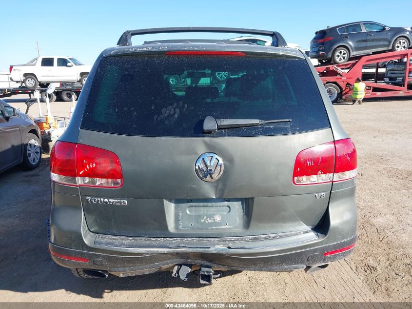 2004 Volkswagen Touareg V8 VIN: WVGCM67L74D022351 Lot: 43464096