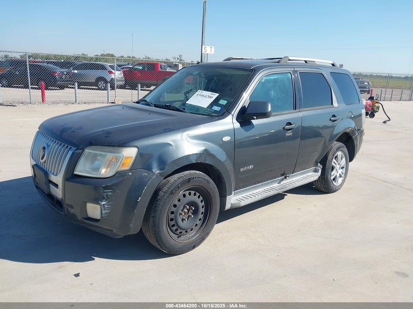2008 Mercury Mariner Premier 4M2CU87138KJ24675 photo #3