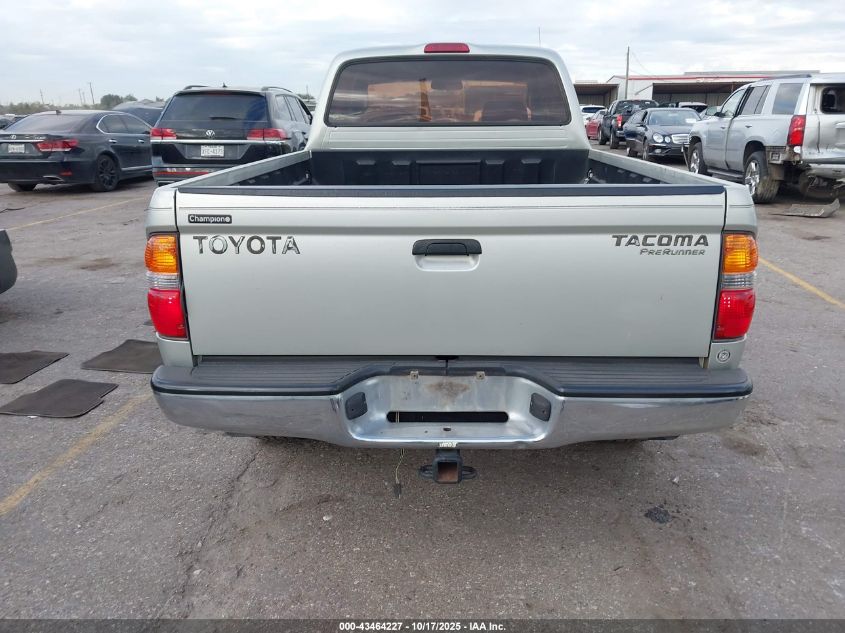 2004 Toyota Tacoma Prerunner VIN: 5TESM92N34Z390558 Lot: 43464227
